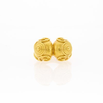 Lot 1190 - Zolotas High Karat Gold Ring