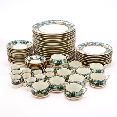 Lot 115 - Russian Porcelain Table Service