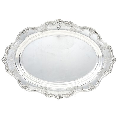 Lot 534 - Yale University Wolf's Head Society Interest: Black Starr & Frost Sterling Silver Platter