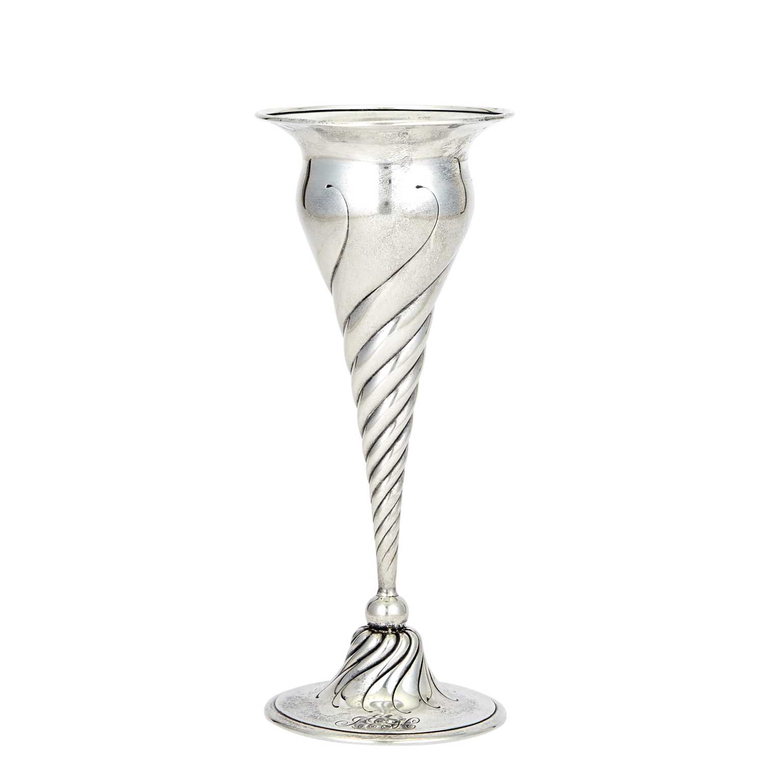 Lot 208 - Tiffany & Co. Sterling Silver Vase