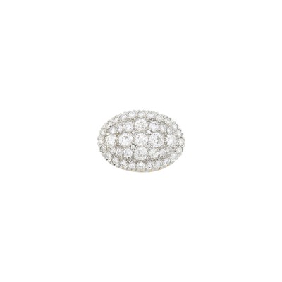 Lot 49 - Gold, Platinum and Diamond Ring