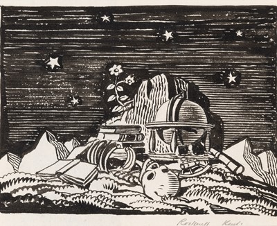 Lot 629 - A drawing for Rockwell Kent's Moby Dick