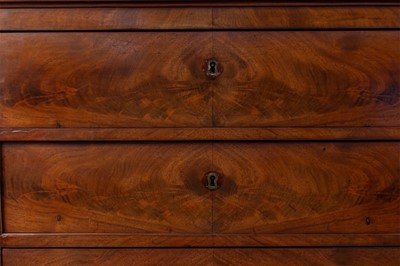 Lot 182 - Classical Mahogany Chest of Drawers