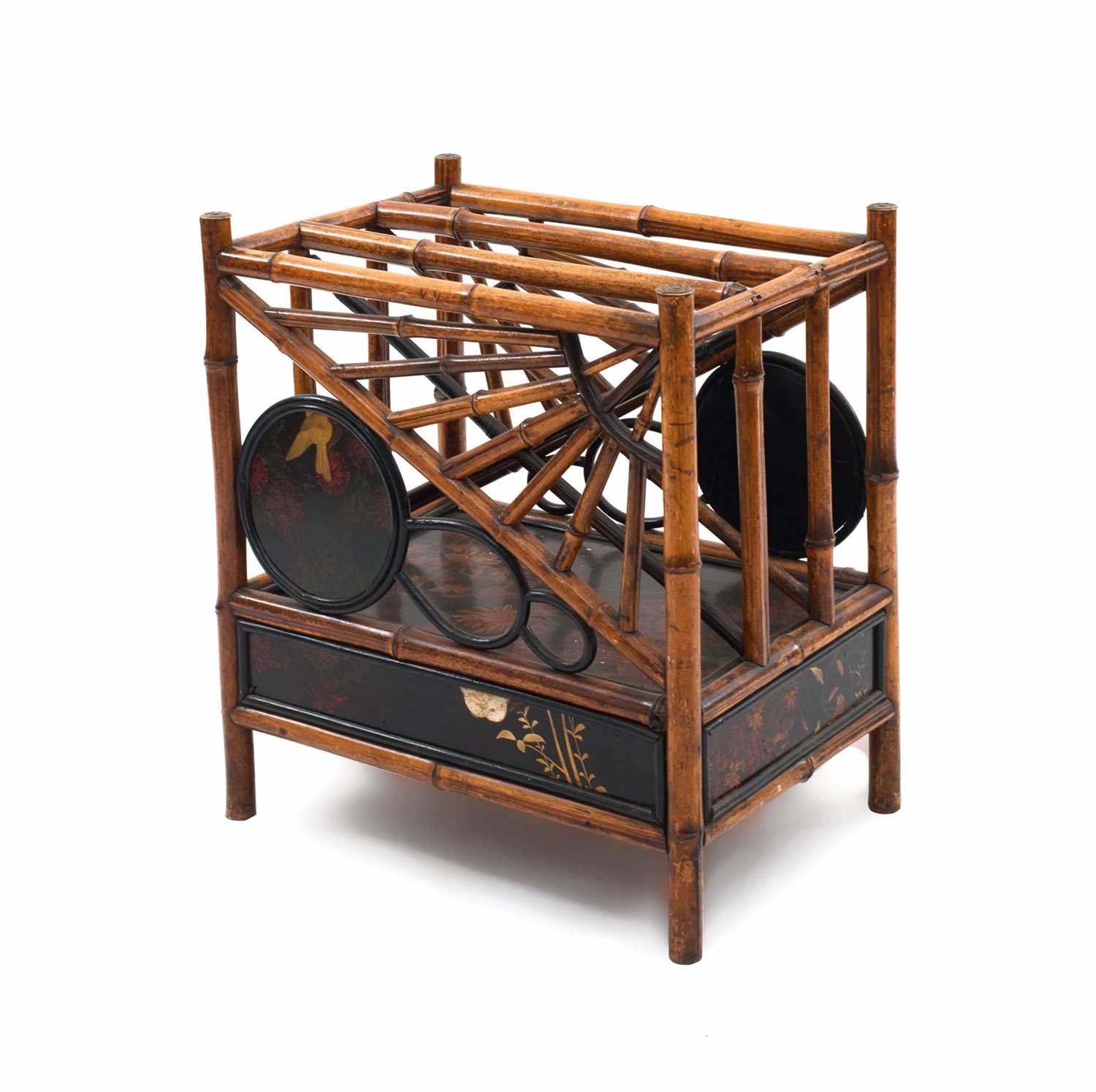 Lot 135 - Victorian Bamboo Magazine Rack