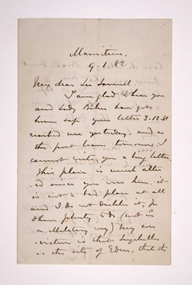 Lot 157 - General Gordon discovers the Garden of Eden