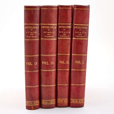 Lot 199 - Sclater and Thomas The Book of Antelopes, the Alfred Pease copy