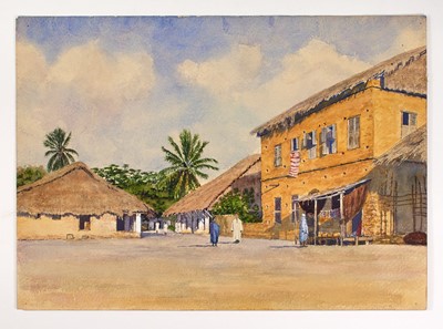 Lot 174 - Watercolors of German East Africa in 1915