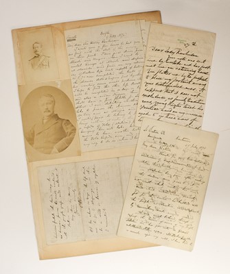 Lot 161 - General Gordon to Sir Henry Rawlinson on the exploration of Lake Albert and the Nile