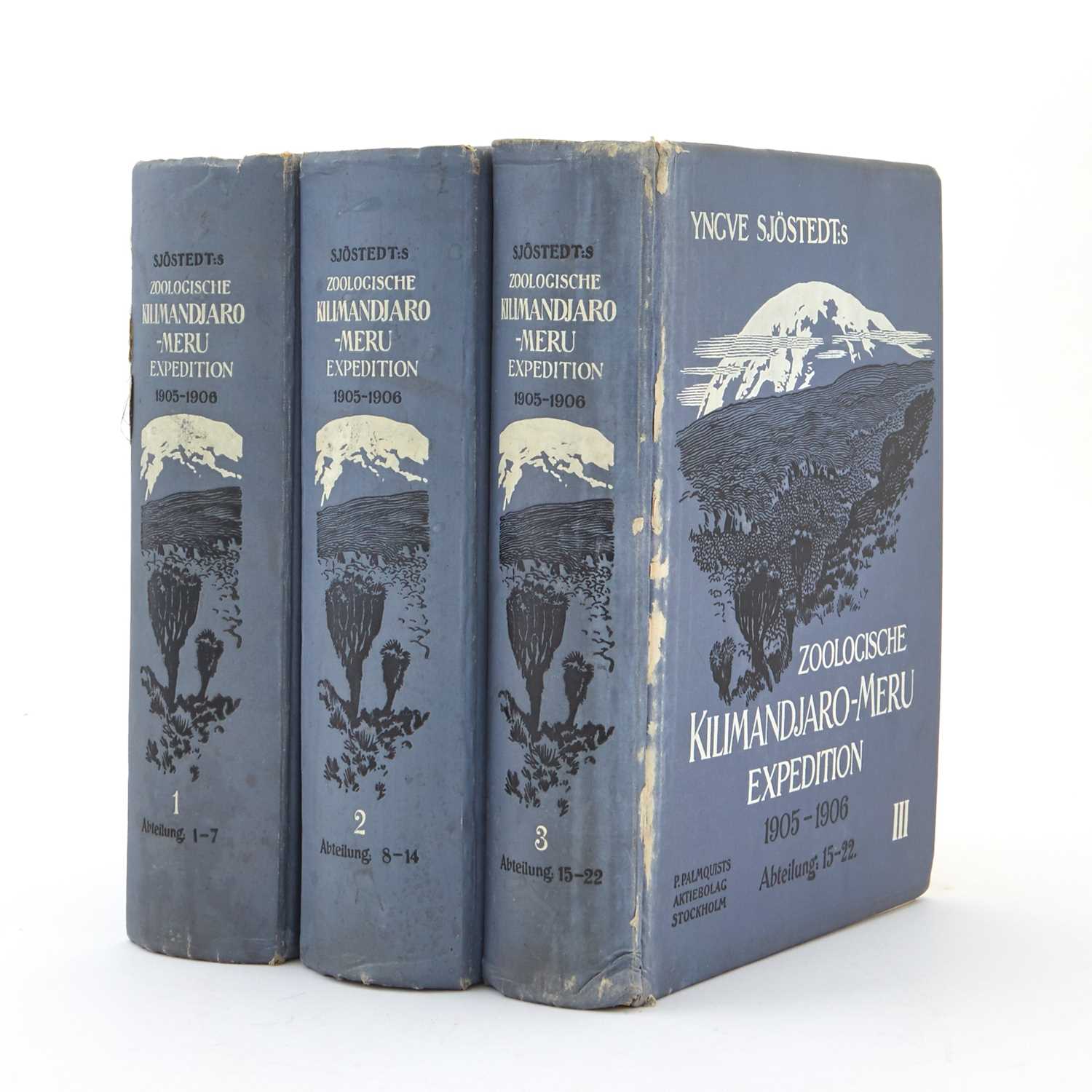 Lot 200 - Sjöstedt's expedition to Kilimanjaro and Meru