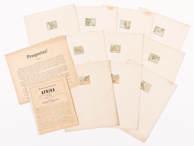 Lot 166 - Perthes Spezial-Karte von Afrika