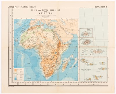 Lot 166 - Perthes Spezial-Karte von Afrika