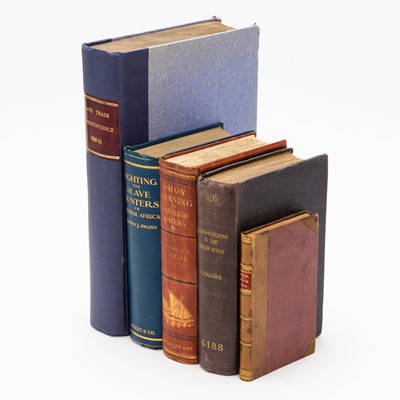 Lot 134 - Several rare works on African slavery