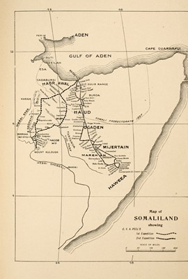 Lot 193 - Peel's Somaliland, a presentation from the author