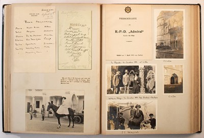 Lot 213 - Album of social life in Zanzibar in 1911