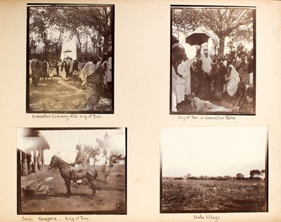 Lot 131 - Two interesting photographic albums with views of Africa and native life