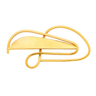 Lot 2090 - Ed Weiner Gold Brooch