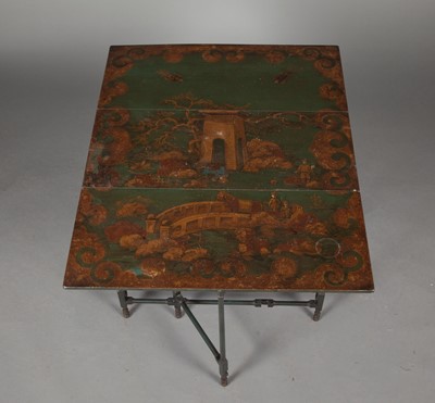 Lot 331 - Chinese Export Lacquered Gate-Leg Table