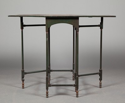 Lot 331 - Chinese Export Lacquered Gate-Leg Table