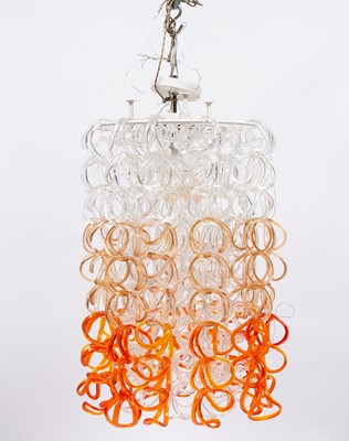 Lot 591 - Angelo Mangiarotti Giogali Chandelier