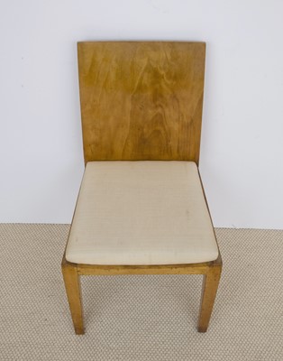 Lot 646 - Set of Four Jean-Michel Frank Sycamore Side Chairs