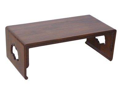 Lot 636 - Chinese Hardwood Lute Table