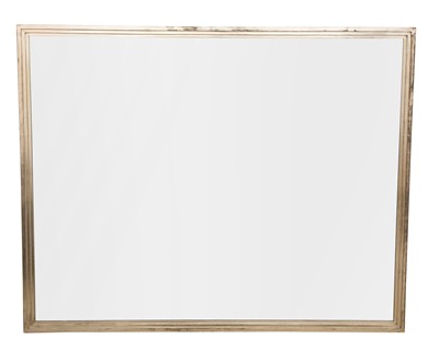 Lot 639 - Silver Leafed Mirror