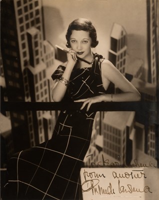 Lot 5221 - A fine inscribed portrait of Gertrude Lawrence