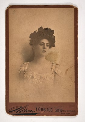 Lot 5171 - Two signatures of Sarah Bernhardt