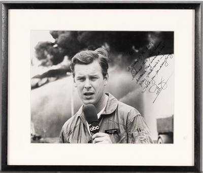 Lot 5126 - Inscribed by Peter Jennings to the composer of the ABC World News Tonight theme