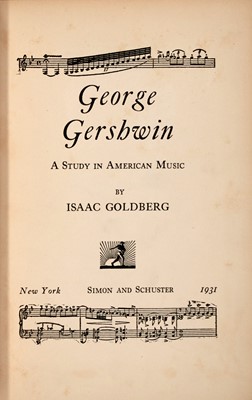 Lot 5205 - Penned by Gershwin while writing Porgy and Bess