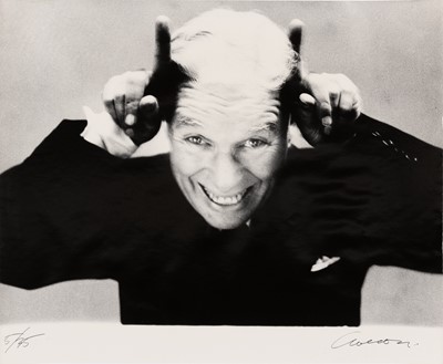 Lot 678 - The classic photograph of Charlie Chaplin by Richard Avedon