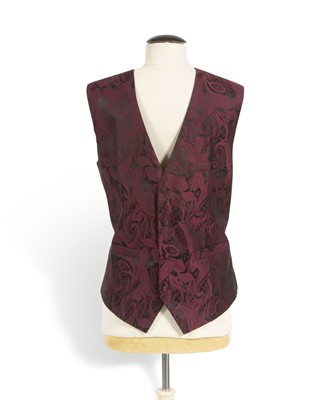 Lot 5012 - Waistcoat worn by Brian Stokes Mitchell as Colehouse Walker, Jr. in the Ragtime Reunion Concert