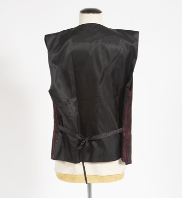 Lot 5012 - Waistcoat worn by Brian Stokes Mitchell as Colehouse Walker, Jr. in the Ragtime Reunion Concert