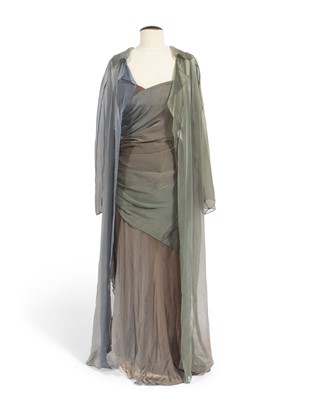 Lot 5006 - A Bill Blass designed gown and duster worn by Donna Murphy to the Tony Awards