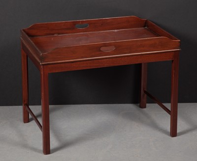 Lot 325 - Mahogany Tray Table