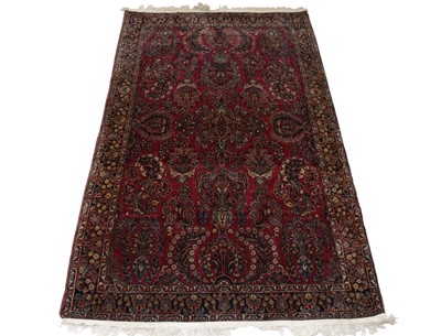 Lot 406 - Sarouk Rug