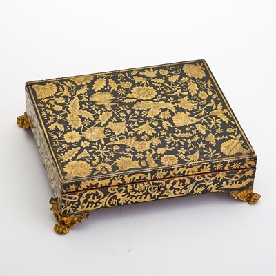 Lot 145 - Regency Penwork Workbox