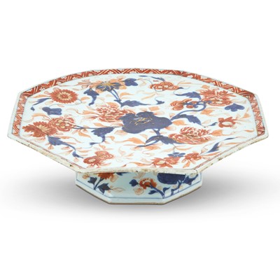 Lot 263 - Chinese Imari Porcelain Octagonal Tazza
