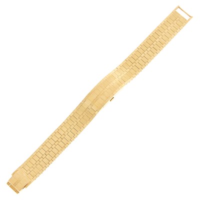 Lot 1165 - Tiffany & Co. Gold Bracelet-Watch