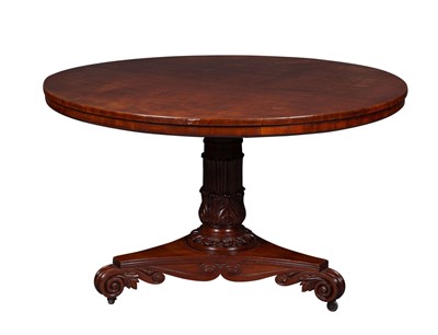 Lot 848 - Regency Mahogany Breakfast Table