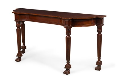 Lot 136 - Regency Style Mahogany Serving Table