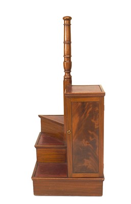 Lot 149 - Regency  Mahogany Library Steps
