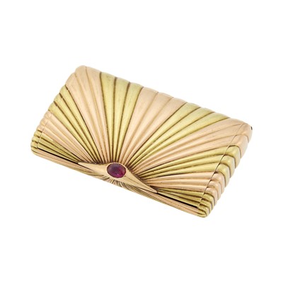 Lot 90 - Russian Two-Color Gold Vesta Case
