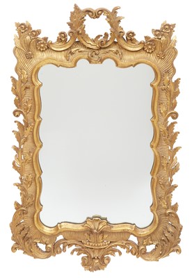 Lot 119 - George III Style Giltwood Mirror