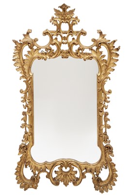 Lot 132 - George III Style Giltwood Mirror