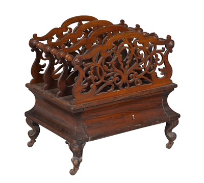 Lot 170 - Victorian Rosewood Canterbury