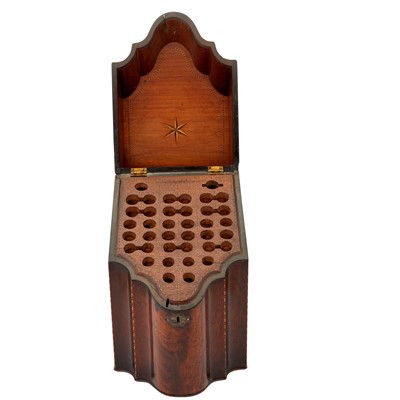 Lot 94 - George III Mahogany Knife Box