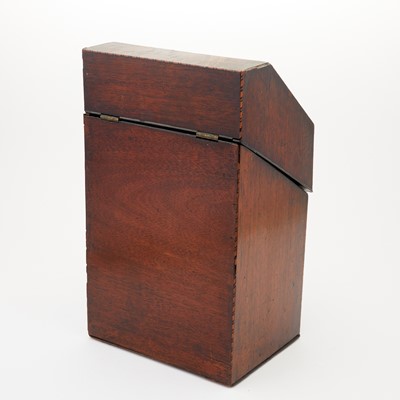 Lot 94 - George III Mahogany Knife Box
