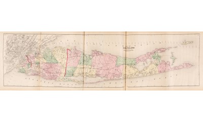 Lot 68 - The 1873 Beers atlas of Long Island