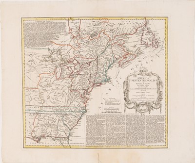 Lot 36 - A French and Indian War period map